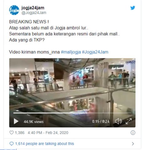 Atap Mall Ambrol