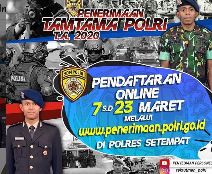 Penerimaan Tamtama Polri