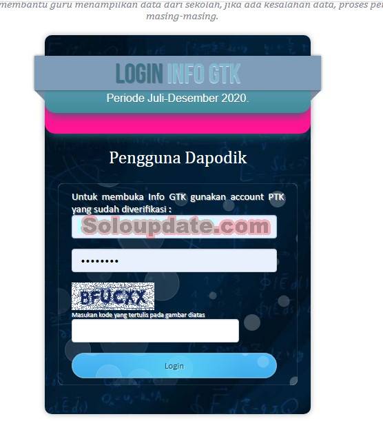 login info gtkmu