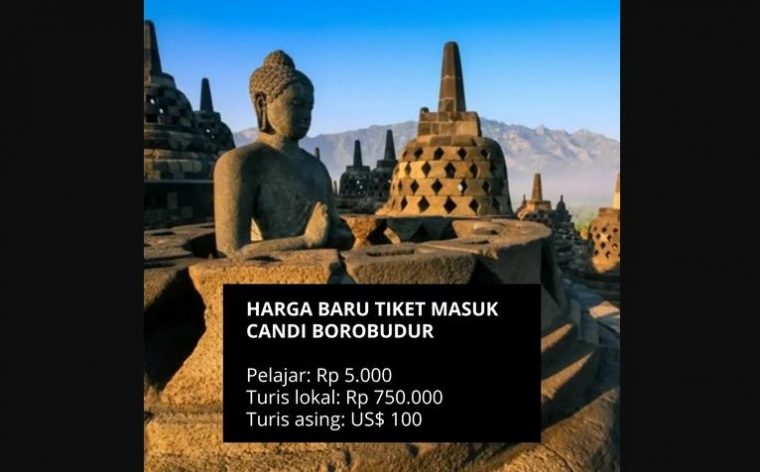 Harga Tiket Masuk Candi Borobudur